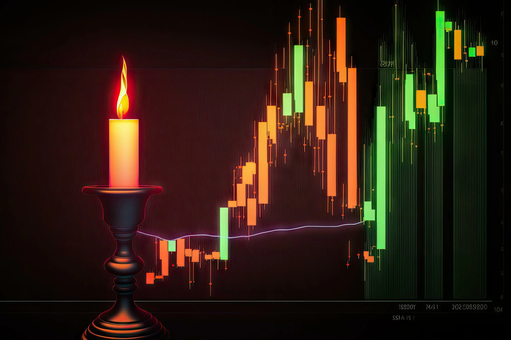 نمودار شمعی (CandleStick) در فارکس