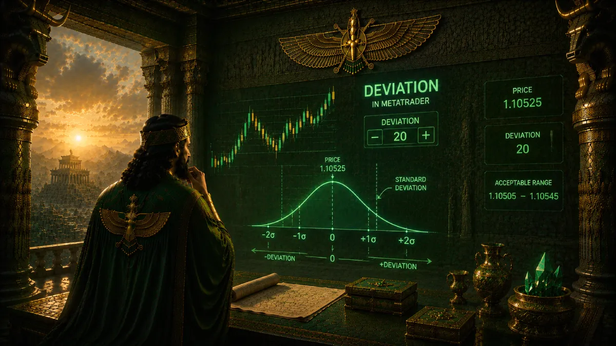 deviation در متاتریدر چیست